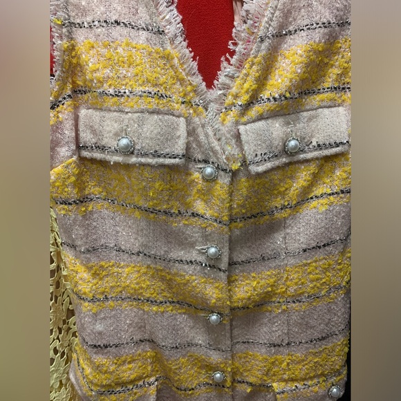 Anthropology Maeve Tweed Mini Dress sz10 - Picture 4 of 9